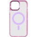 Чехол TPU Iris with MagSafe для Apple iPhone 14 (6.1") Розовый