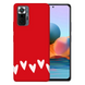 TPU чехол Love для Xiaomi Redmi Note 10 Pro, 4 hearts
