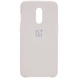 Чохол Silicone Cover (AA) для OnePlus 7, Сірий / Stone