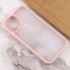 TPU+PC чехол Metal Buttons для Apple iPhone 15 Plus (6.7") Розовый