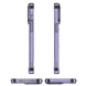 TPU+PC чехол Fullcolor with Magnetic Safe для Apple iPhone 14 (6.1") Purple