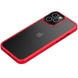 TPU+PC чехол Metal Buttons для Apple iPhone 12 Pro / 12 (6.1") Красный