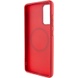 TPU чохол Bonbon Metal Style with MagSafe для Samsung Galaxy S23 FE, Червоний / Red