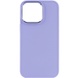 TPU чехол Bonbon Metal Style для Apple iPhone 13 Pro (6.1") Сиреневый / Dasheen