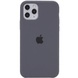 Чохол Silicone Case Full Camera Protective (AA) для Apple iPhone 11 Pro Max (6.5"), Серый / Dark Gray