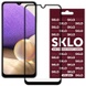 Защитное стекло SKLO 3D (full glue) для Samsung Galaxy A32 4G Черный