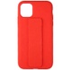 Чехол Silicone Case Hand Holder для Apple iPhone 11 Pro (5.8") Красный / Red