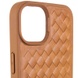 Кожаный чехол Polo Santa Barbara для Apple iPhone 15 (6.1") Brown