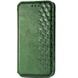 Шкіряний чохол книжка GETMAN Cubic (PU) для Huawei Y6p, Зелений