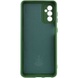 Чехол Silicone Cover Lakshmi Full Camera (A) для Samsung Galaxy A34 5G Зеленый / Dark green