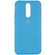 Чехол Silicone Cover Full Protective (AA) для Xiaomi Redmi 8 Голубой / Light Blue