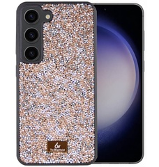 TPU чохол Bling World Rock Diamond для Samsung Galaxy S23+, Рожевий