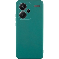 Силиконовый чехол Candy Full Camera для Xiaomi Redmi Note 13 Pro+ Зеленый / Green