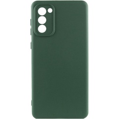 Чехол Silicone Cover Lakshmi Full Camera (AAA) для Samsung Galaxy S20 FE Зеленый / Cyprus Green