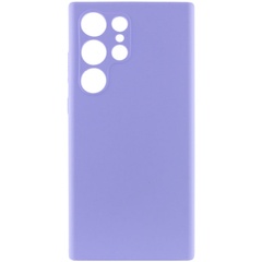 Чохол Silicone Cover Lakshmi Full Camera (AAA) для Samsung Galaxy S24 Ultra, Бузковий / Dasheen