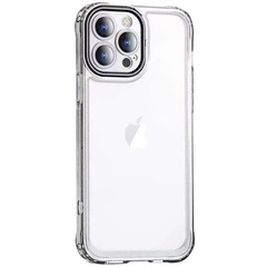 TPU+PC чехол ColorCam для Apple iPhone 14 Pro Max (6.7") Прозрачный / Черный