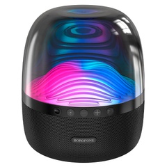Bluetooth Колонка Borofone BP8 Glazed colorful luminous Черный
