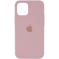 Чехол Silicone Case Full Protective (AA) для Apple iPhone 16 Pro Max (6.9") Розовый / Pink Sand