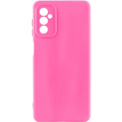 Чехол Silicone Cover Lakshmi Full Camera (AAA) для Samsung Galaxy A34 5G Розовый / Barbie pink