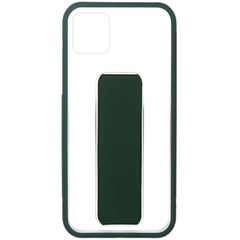 Чехол TPU+PC Hand holder для Apple iPhone 11 (6.1") Dark green