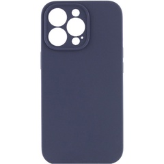 Чохол Silicone Case Full Camera Protective (AA) NO LOGO для Apple iPhone 15 Pro Max (6.7"), Темно-синій / Midnight blue