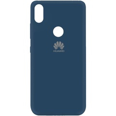 Чехол Silicone Cover My Color Full Protective (A) для Huawei P Smart+ (nova 3i) Синий / Navy blue