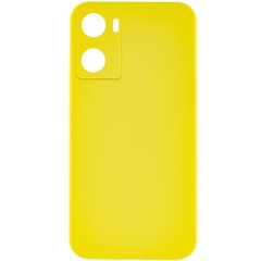 Чохол Silicone Cover Lakshmi Full Camera (AAA) для Oppo A57s / A77s, Жовтий / Yellow