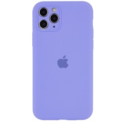 Чехол Silicone Case Full Camera Protective (AA) для Apple iPhone 11 Pro Max (6.5") Сиреневый / Dasheen