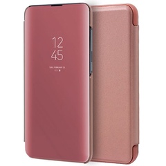 Чехол-книжка Clear View Standing Cover для Samsung Galaxy A70 (A705F) Rose Gold