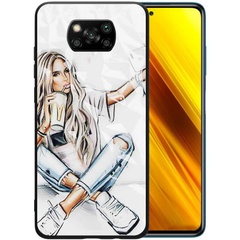 TPU+PC чехол Prisma Ladies для Xiaomi Poco X3 NFC / Poco X3 Pro Selfie