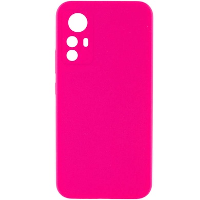 Чехол Silicone Cover Lakshmi Full Camera (AAA) для Xiaomi Redmi Note 12S Розовый / Barbie pink
