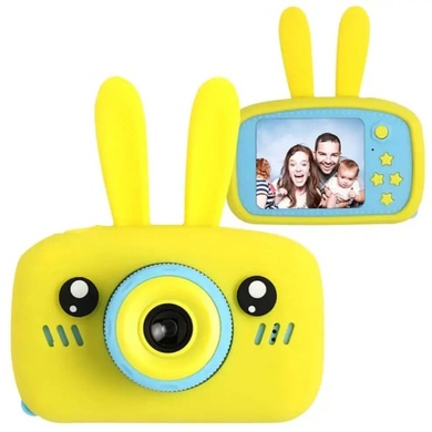 Детская фотокамера Baby Photo Camera Rabbit Желтый
