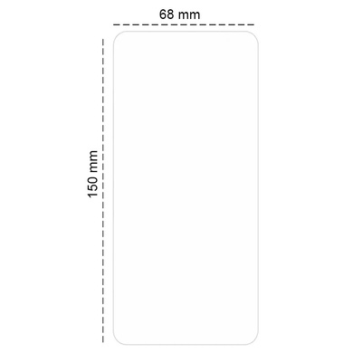 Захисне скло Ultra 0.33mm для Xiaomi Redmi Note 13 5G / 13 Pro 4G/5G/Poco X6 (в упаковке), Прозрачный
