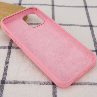 Чохол Silicone Case Full Protective (AA) для Apple iPhone 15 Pro (6.1"), Рожевий / Light pink
