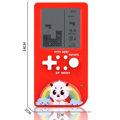 Портативна ігрова консоль Tetris T13, Red