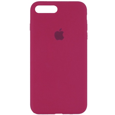 Чохол Silicone Case Full Protective (AA) для Apple iPhone 7 plus / 8 plus (5.5 "), Красный / Rose Red
