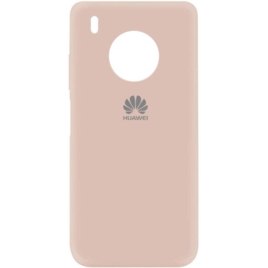 Чехол Silicone Cover My Color Full Protective (A) для Huawei Y9a Розовый / Pink Sand