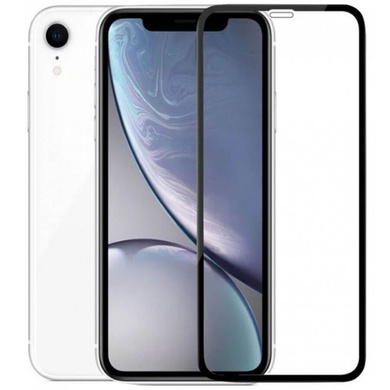 Захисне кольорове скло Mocoson 5D (full glue) для Apple iPhone 7 / 8 / SE (2020) (4.7"), Чорний