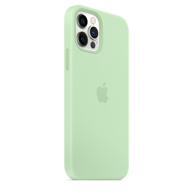 Чехол Silicone Case Full Protective (AA) для Apple iPhone 14 (6.1") Зеленый / Pistachio