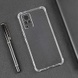 TPU чохол GETMAN Ease logo посилені кути Full Camera для Vivo V21, Безбарвний (прозорий)