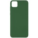 Чохол Silicone Cover Full without Logo (A) для Huawei Y5p, Зелений / Dark Green