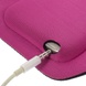 Неопреновый спортивный чехол на руку с подсветкой для Apple iPhone 5/5S/SE Розовый