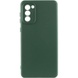 Чохол Silicone Cover Lakshmi Full Camera (AAA) для Samsung Galaxy S20 FE, Зелений / Cyprus Green