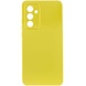 Чохол Silicone Cover Lakshmi Full Camera (A) для Samsung Galaxy A34 5G, Жовтий / Flash