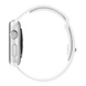 Силиконовый ремешок для Apple watch 42mm / 44mm Белый / White