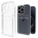 TPU+PC чехол Pocket Case для Apple iPhone 12 Pro (6.1") Clear