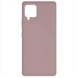 Чехол Silicone Cover Full without Logo (A) для Samsung Galaxy A42 5G Розовый / Pink Sand