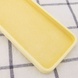 Чохол Silicone Case Square Full Camera Protective (AA) для Apple iPhone 11 Pro Max (6.5 "), Жовтий / Mellow Yellow