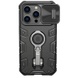 TPU+PC чехол Nillkin CamShield Armor Pro no logo (шторка на камеру) для Apple iPhone 14 Pro (6.1") Черный