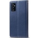 Кожаный чехол книжка GETMAN Gallant (PU) для Samsung Galaxy A15 4G/5G Синий